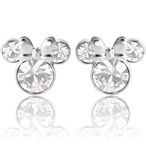 Disney women’s Minnie Mouse birthstone stud earrings
